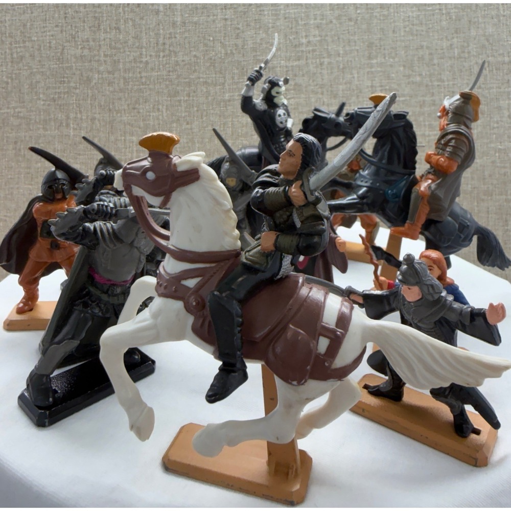 Vintage 1988 Tonka Willow Movie Action Figure Lot Madmartigan General Kael PVC